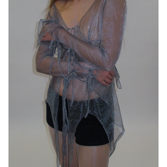 prod sheer organza top - Picture 4 of 6